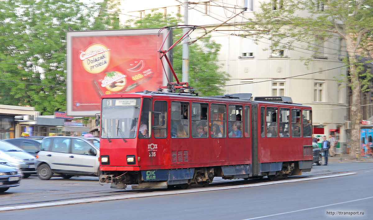 Белград. Tatra KT4YU №235