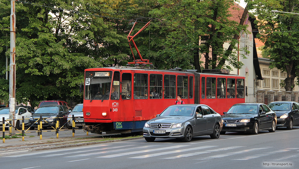 Белград. Tatra KT4YU №349