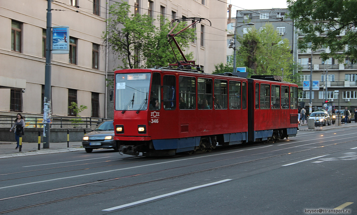 Белград. Tatra KT4YU №346