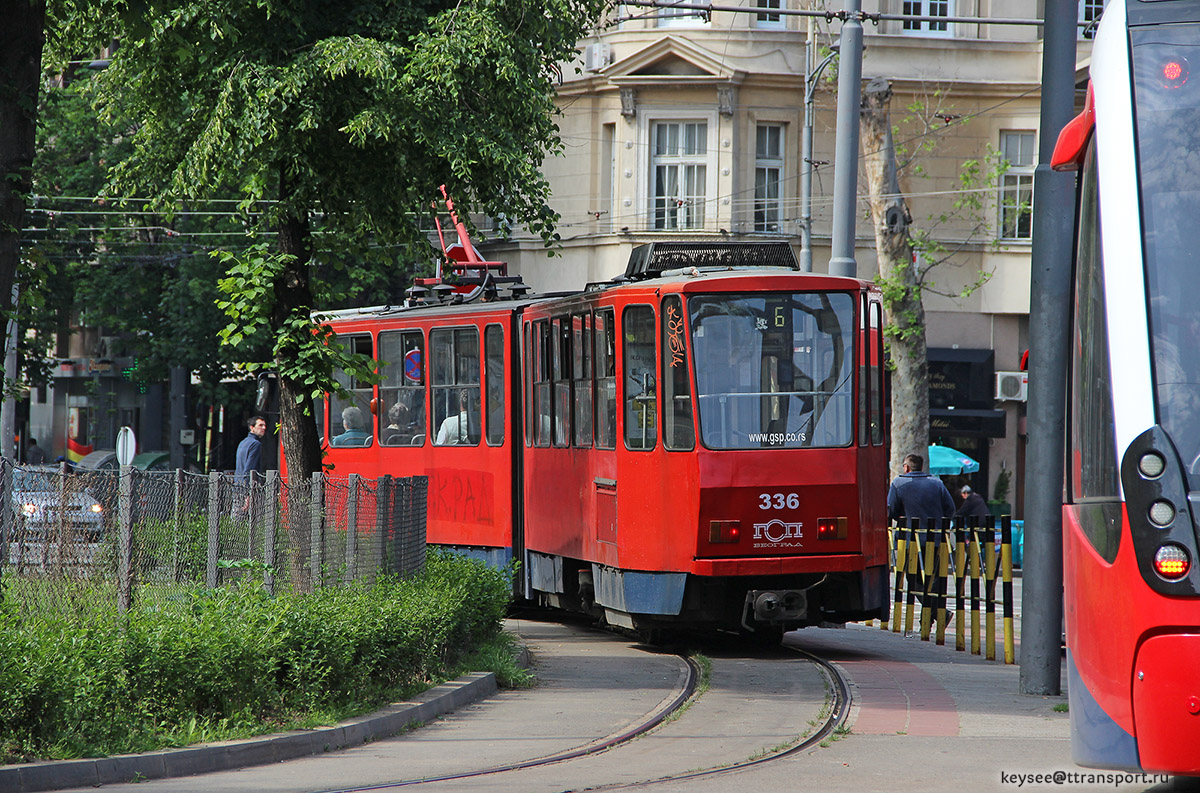 Белград. Tatra KT4YU №336