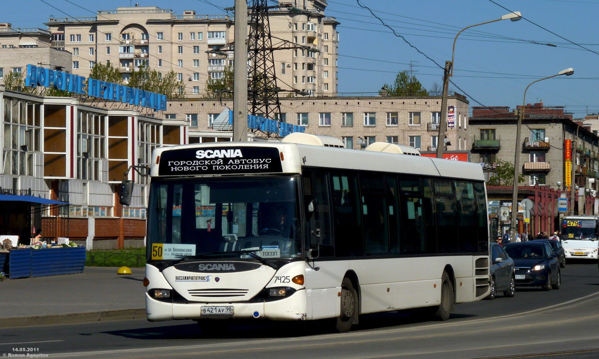 Санкт-Петербург. Scania OmniLink в421ау