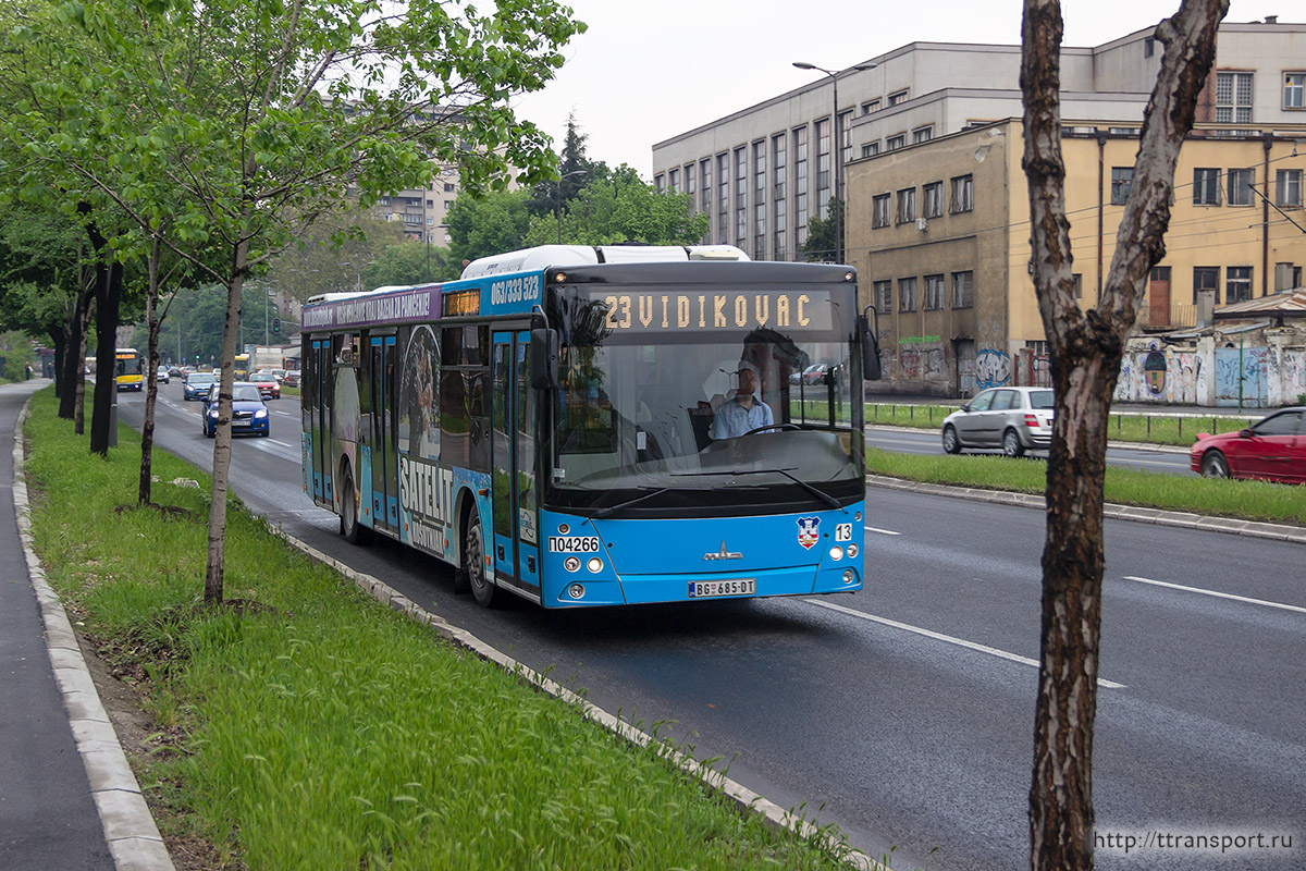 Белград. МАЗ-203.069 BG 685-DT