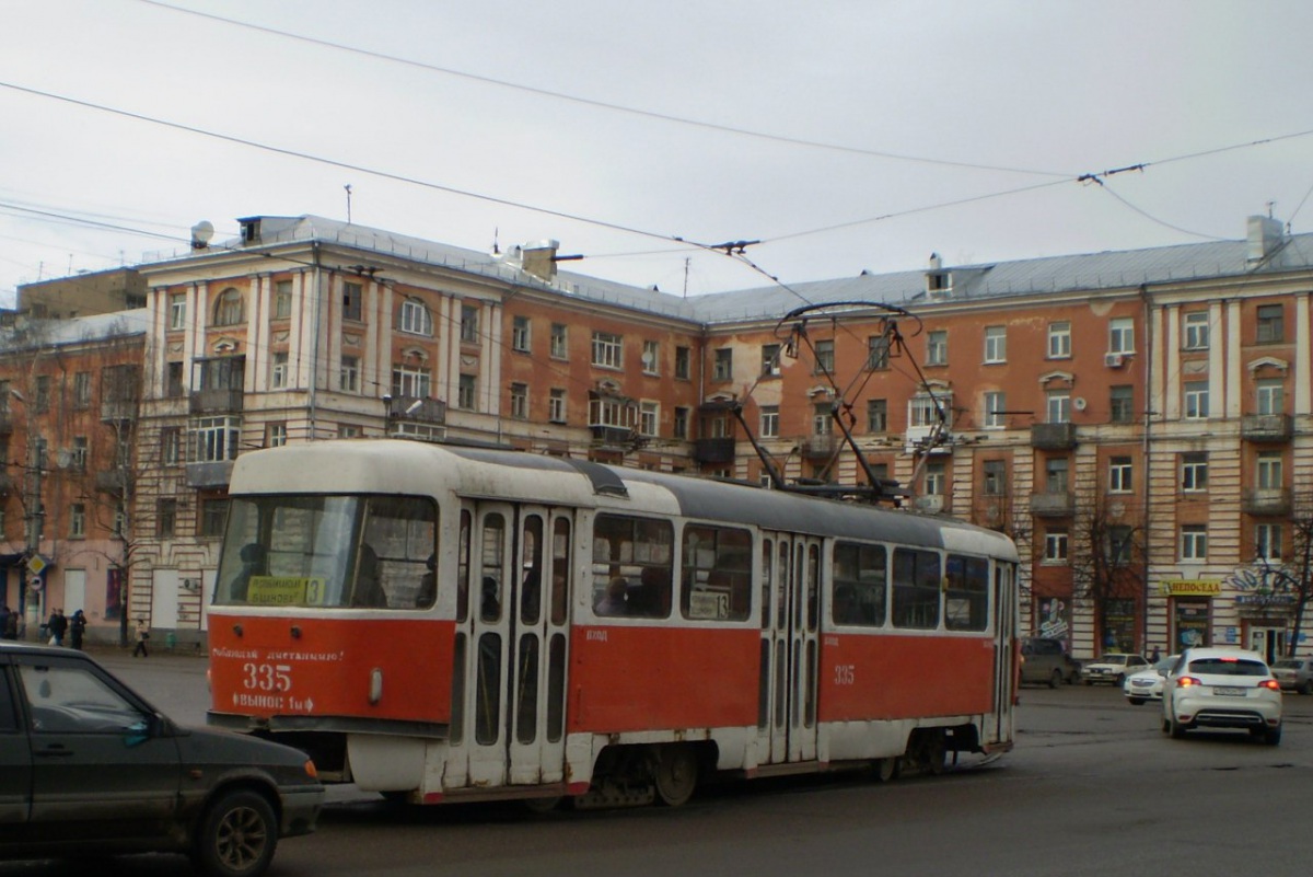 Тверь. Tatra T3SU №335