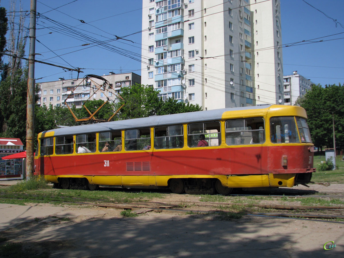 Харьков. Tatra T3SU №311