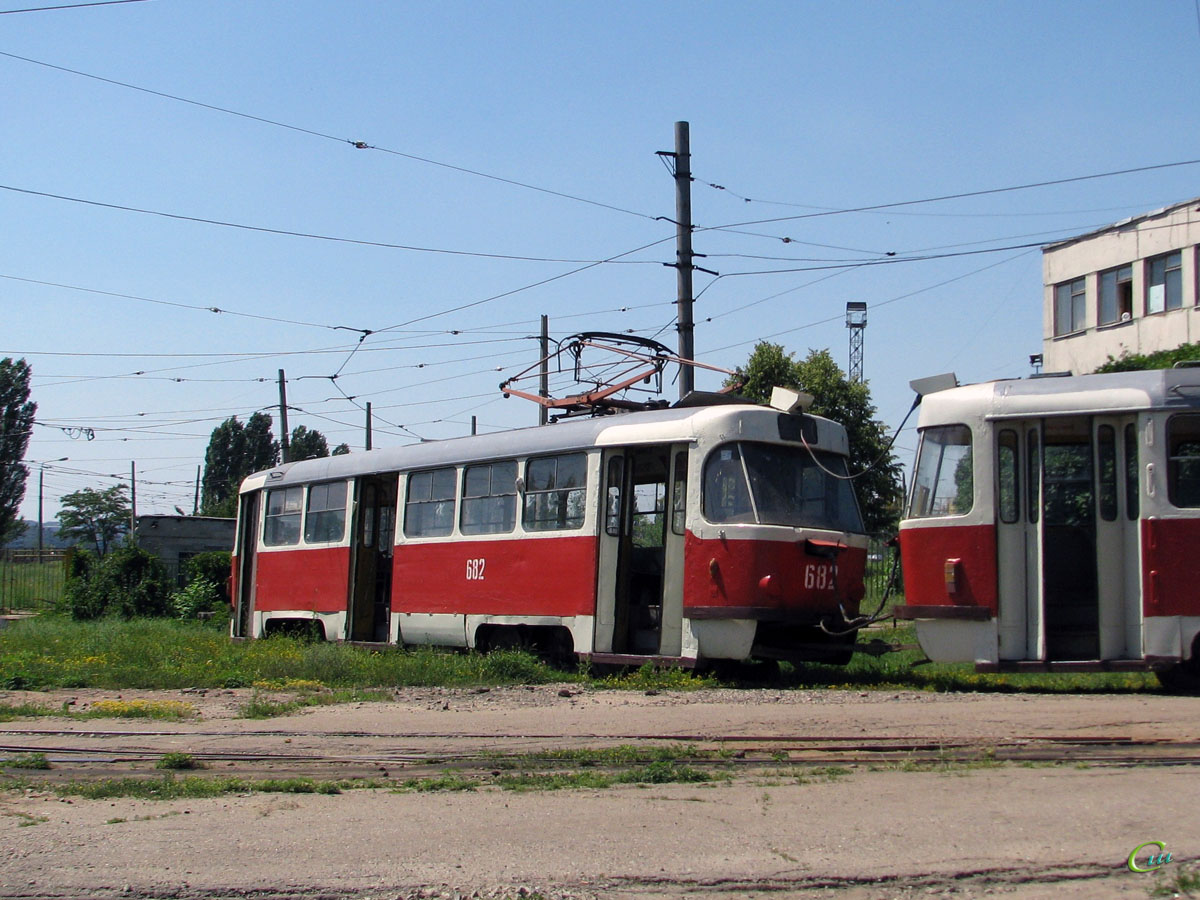 Харьков. Tatra T3SU №682