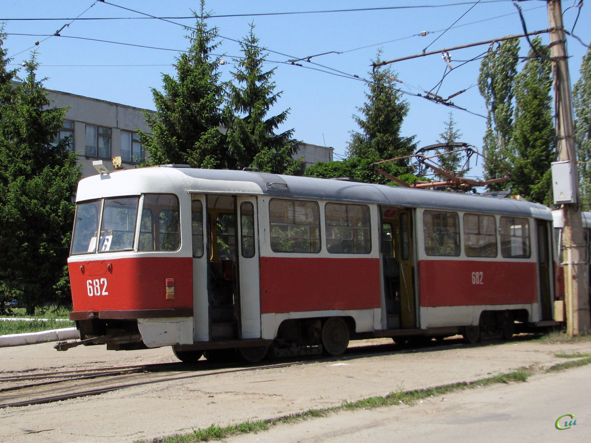 Харьков. Tatra T3SU №682