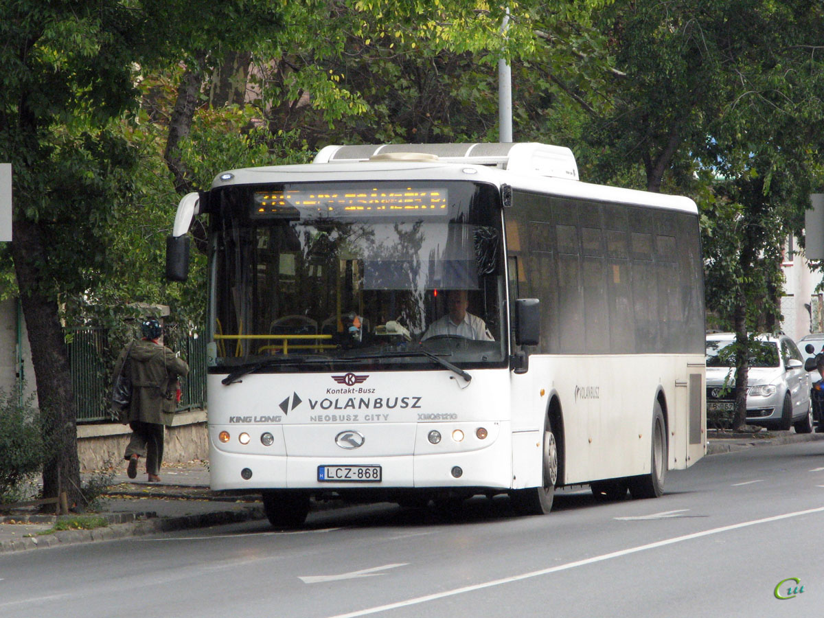 Будапешт. King Long XMQ6121G LCZ-868