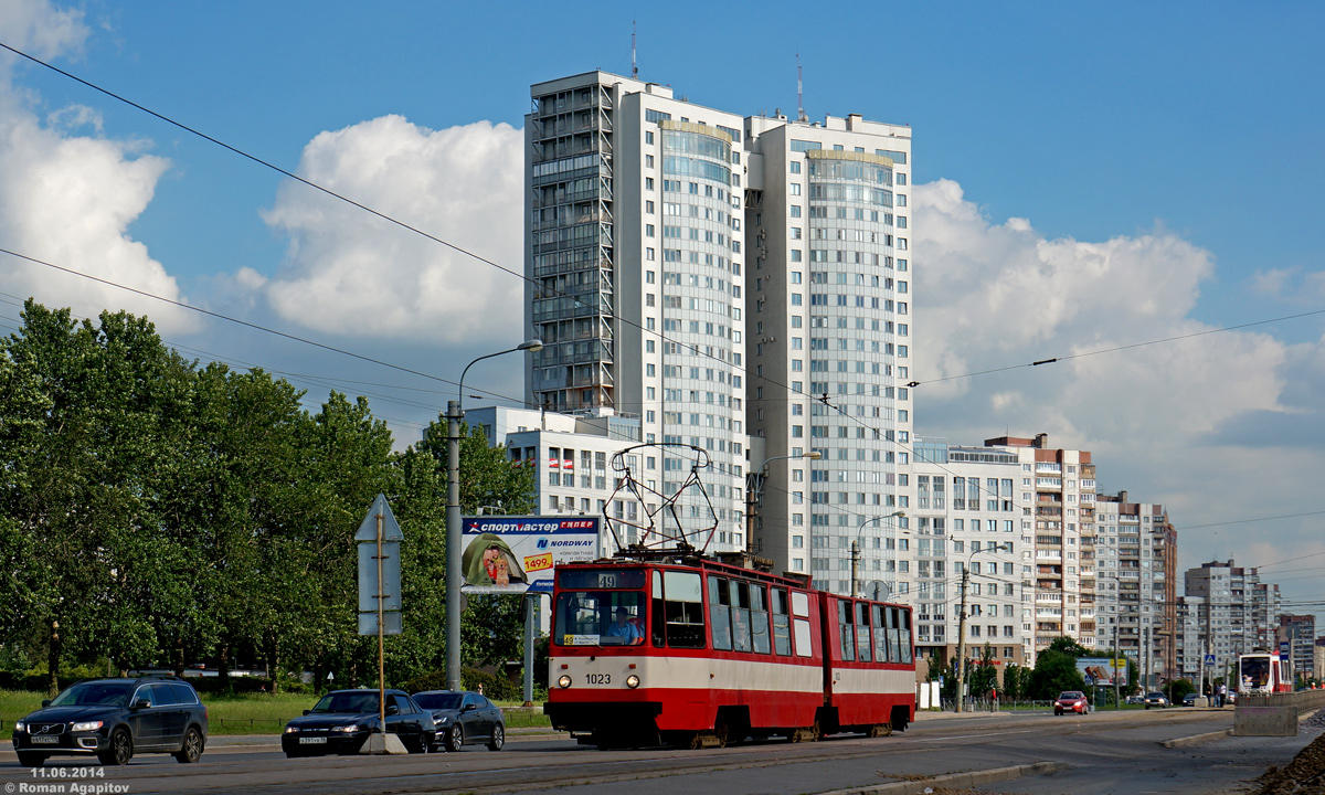 Санкт-Петербург. ЛВС-86К №1023