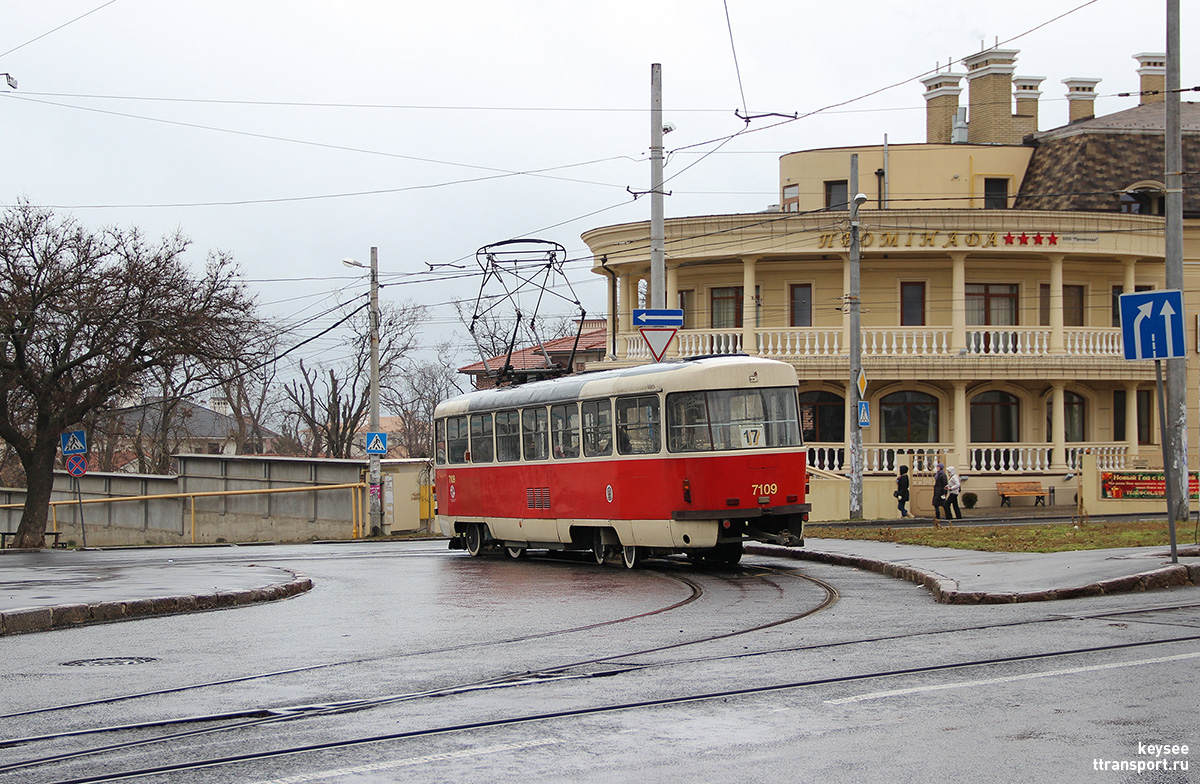 Одесса. Tatra T3SUCS №7109