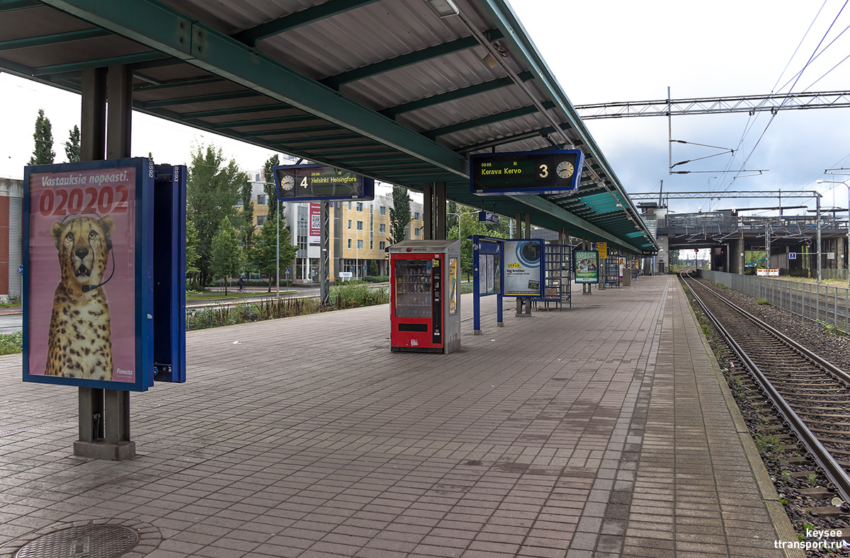 Хельсинки. Станция Малми (Malmi asema)