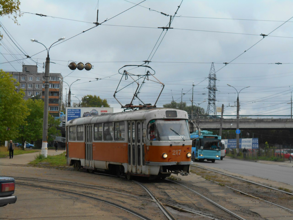 Тверь. Tatra T3SU №217