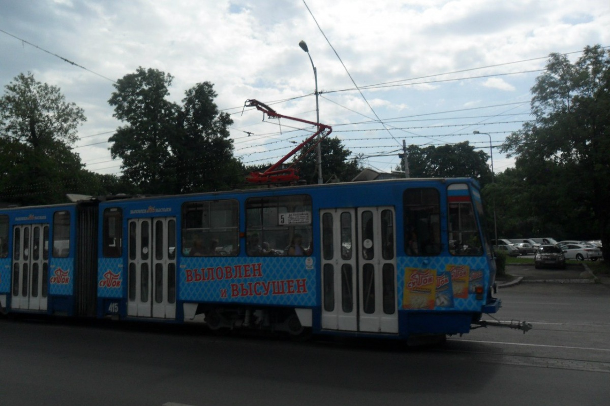 Калининград. Tatra KT4SU №415
