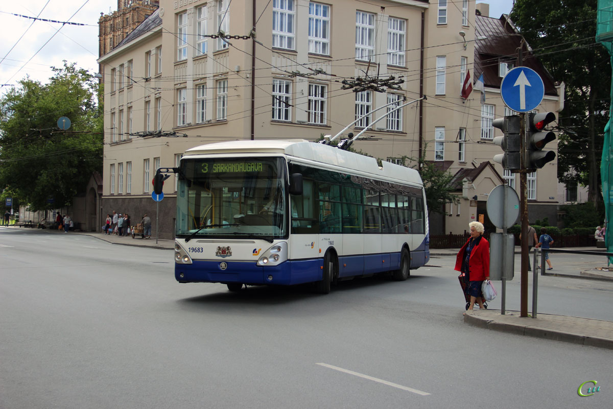 Рига. Škoda 24Tr Irisbus Citelis №19683