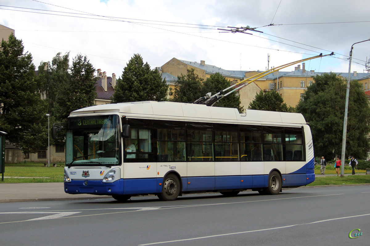 Рига. Škoda 24Tr Irisbus Citelis №18221