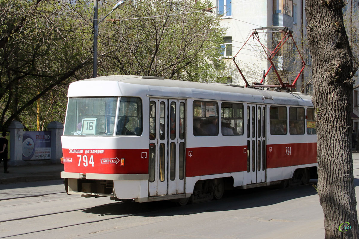 Самара. Tatra T3SU №794
