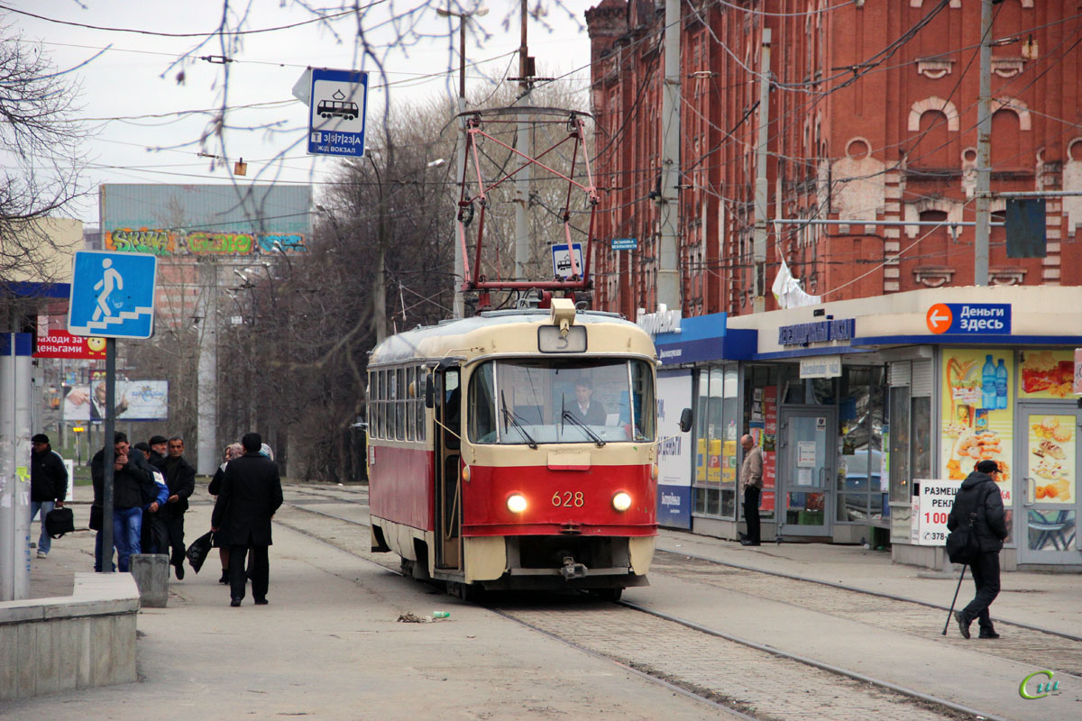 Екатеринбург. Tatra T3 (двухдверная) №628