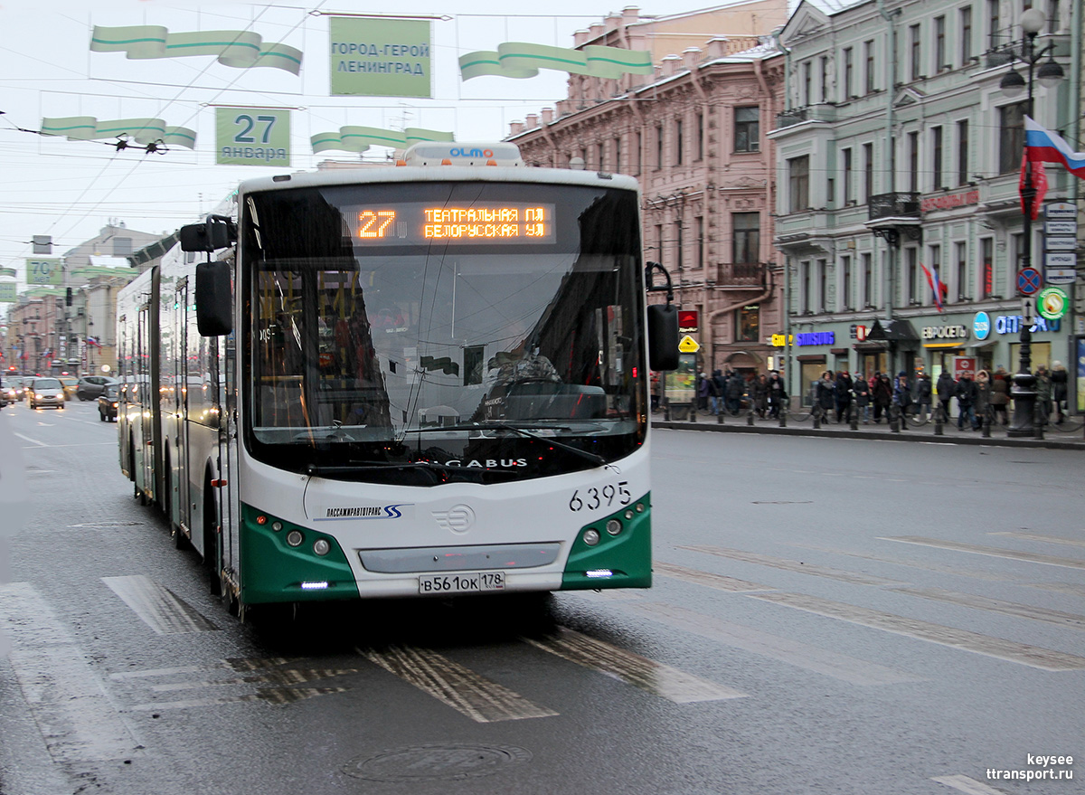 Санкт-Петербург. Volgabus-6271.00 в561ок