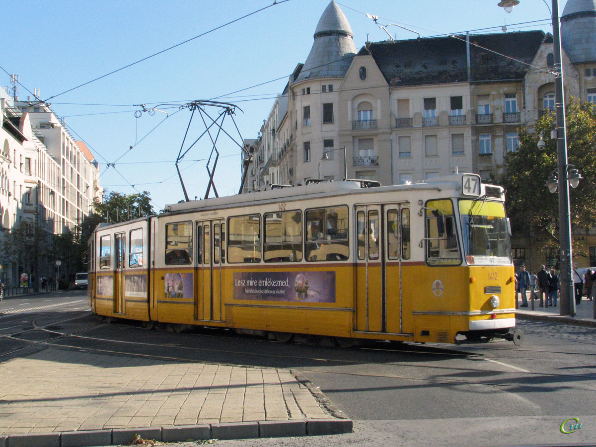 Будапешт. Ganz CSMG2 №1412