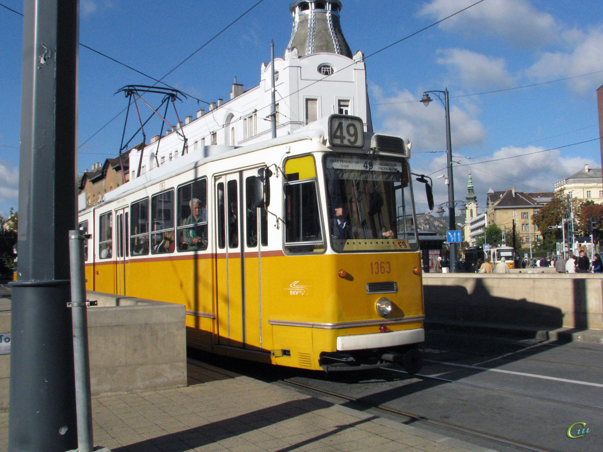 Будапешт. Ganz CSMG2 №1363