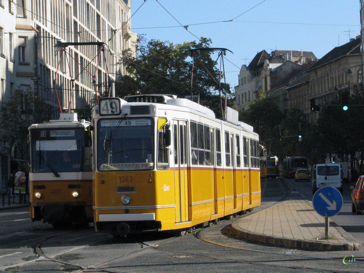Будапешт. Ganz CSMG2 №1363