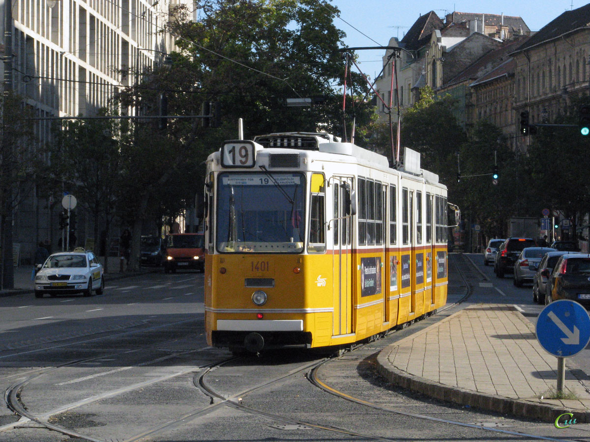 Будапешт. Ganz CSMG2 №1401