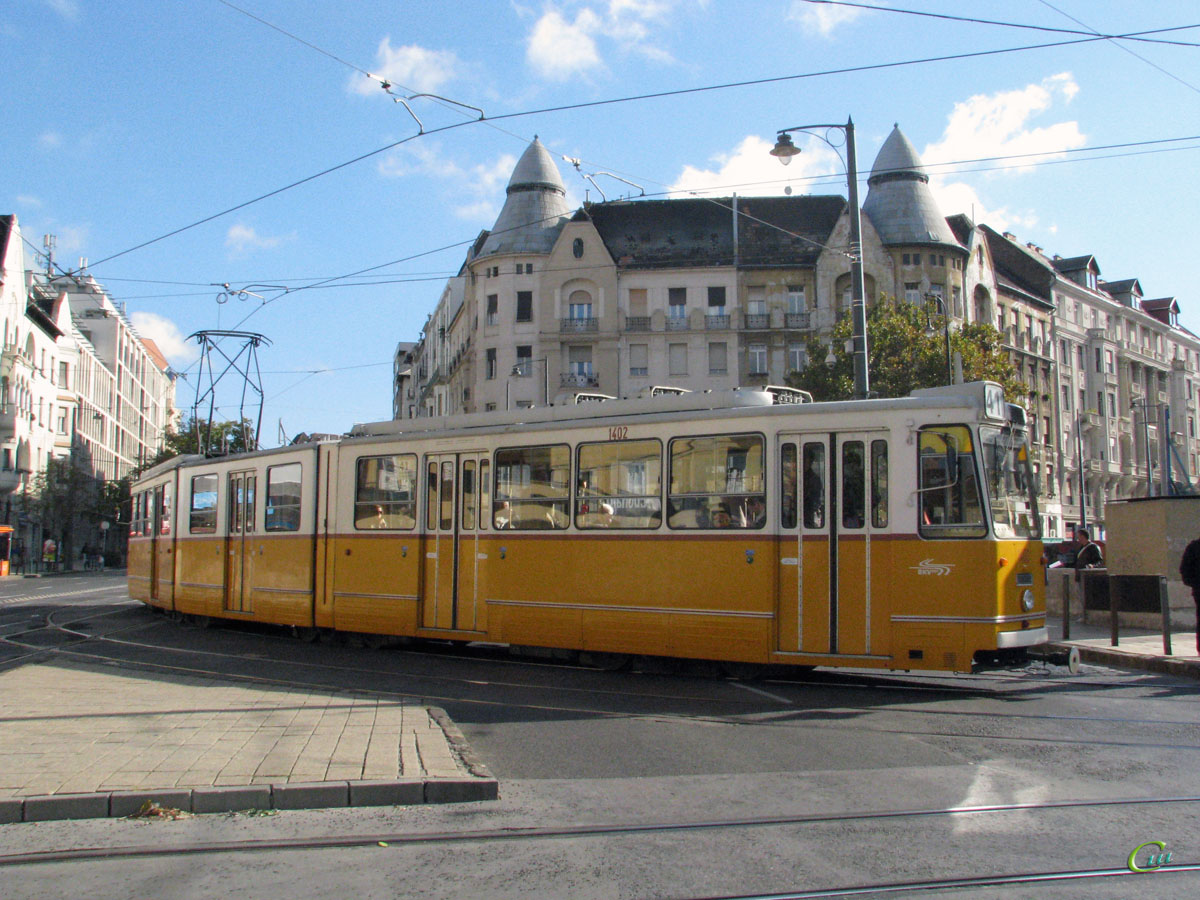 Будапешт. Ganz CSMG2 №1402