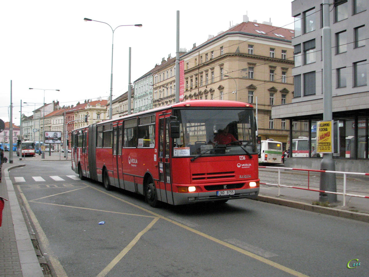 Прага. Karosa B961 2AD 9755