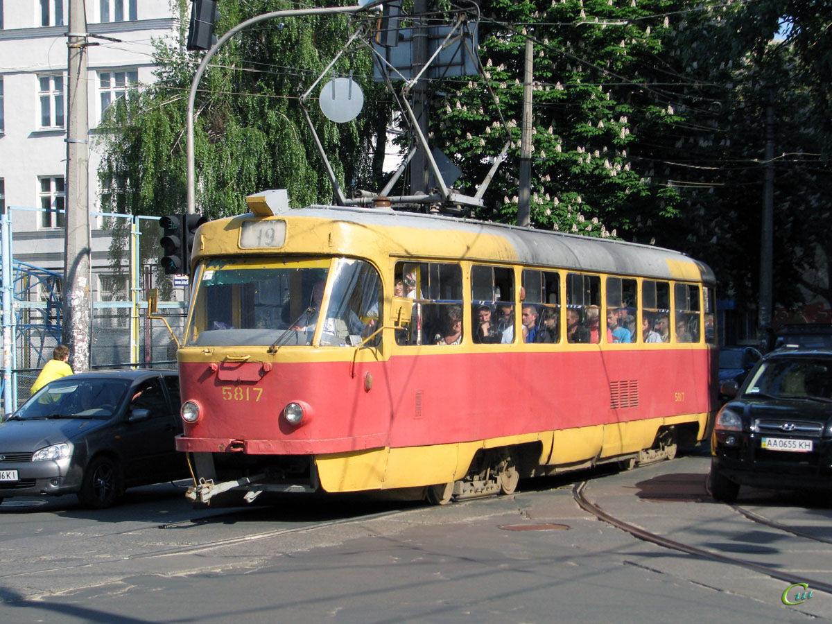 Киев. Tatra T3SU №5817