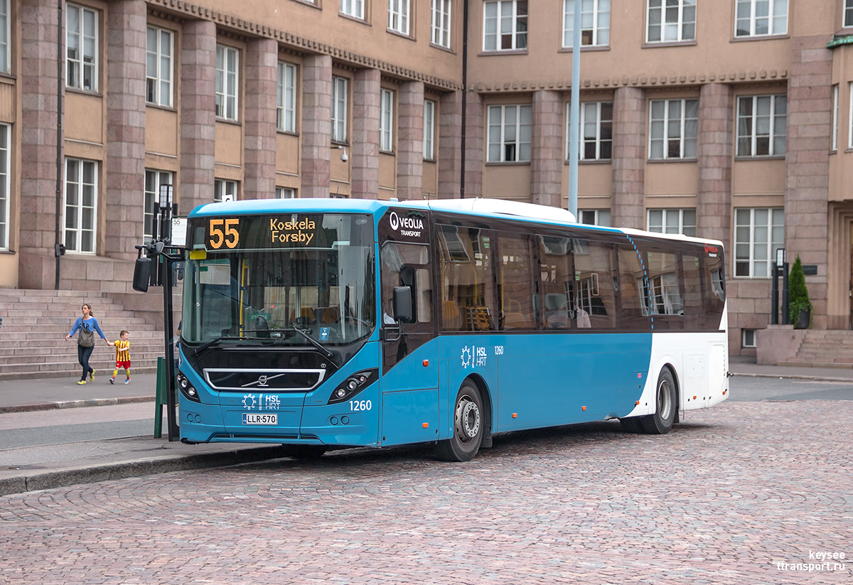 Хельсинки. Volvo 8900LE LLR-570