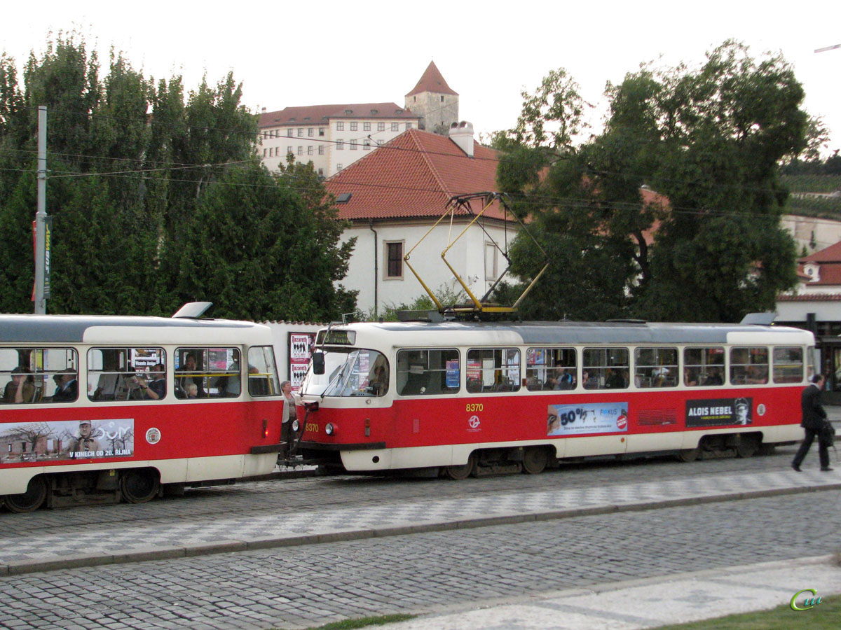 Прага. Tatra T3R.P №8370