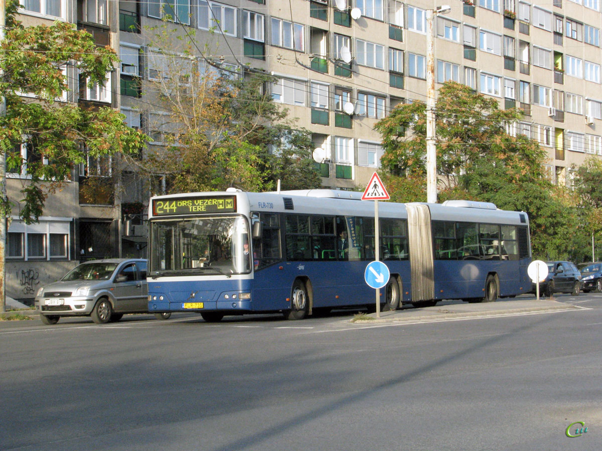 Будапешт. Volvo 7700A FLR-730