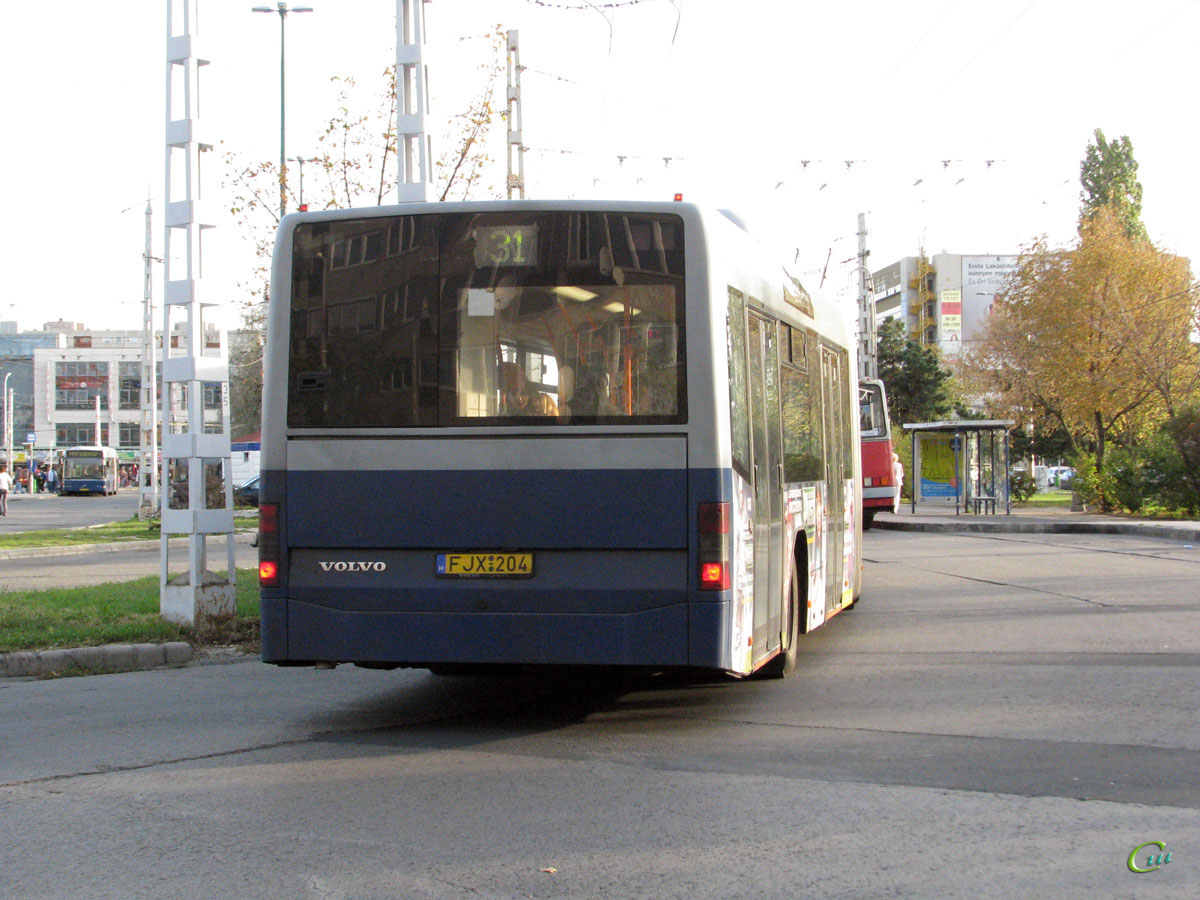 Будапешт. Volvo 7700A FJX-204