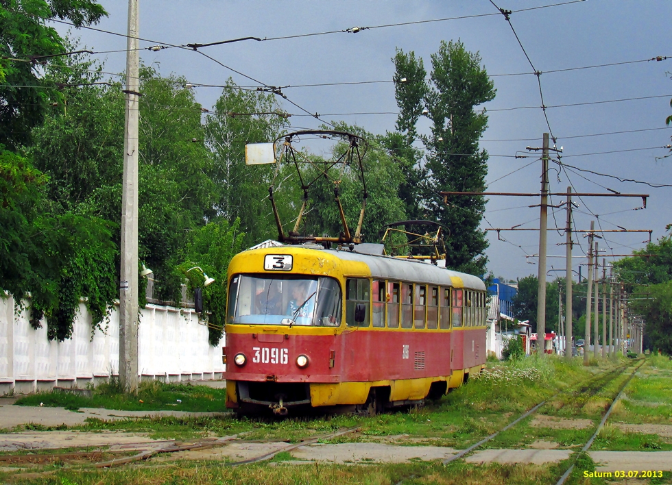 Харьков. Tatra T3SU №3096
