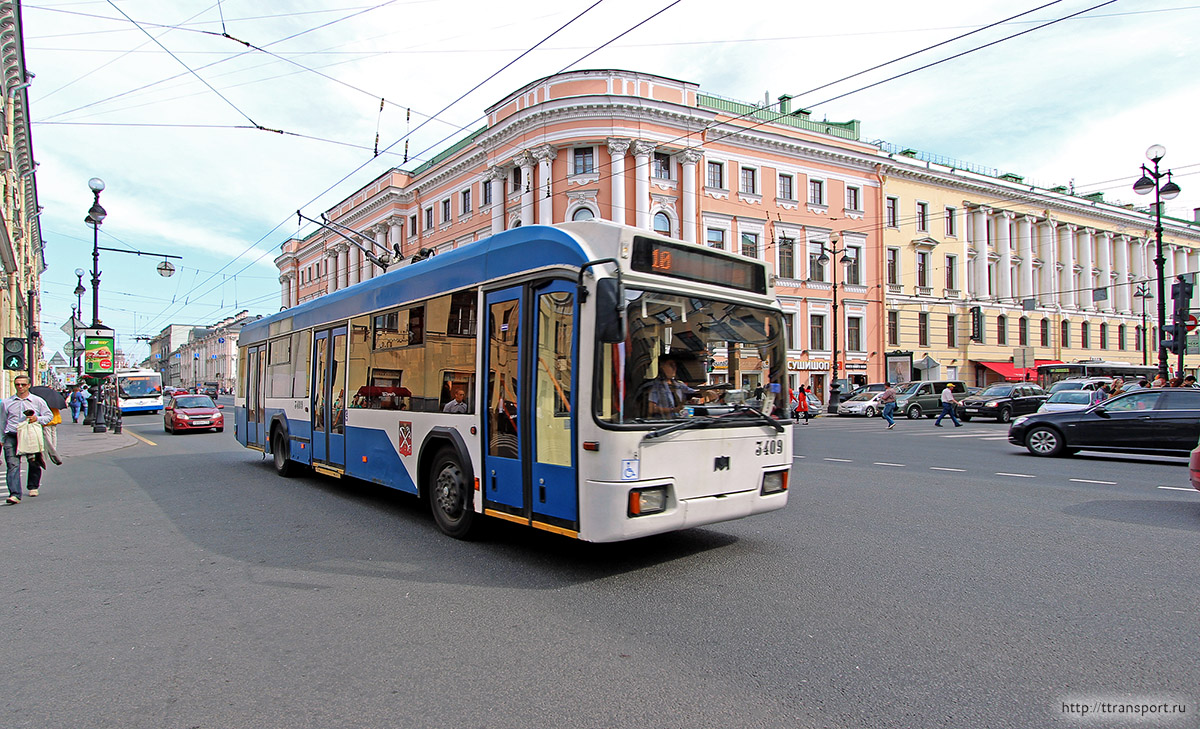 Санкт-Петербург. АКСМ-321 №3409