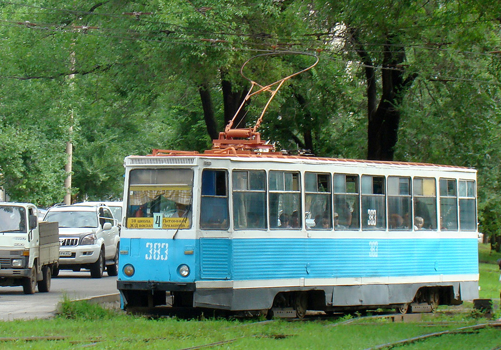 Хабаровск. 71-605А (КТМ-5А) №383