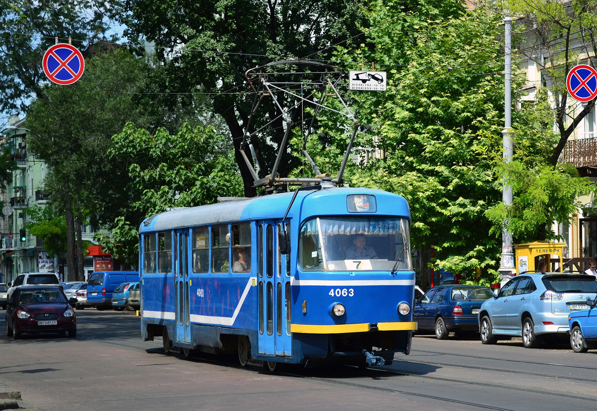 Одесса. Tatra T3R.P №4063