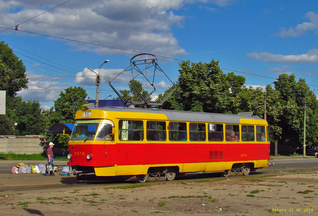 Киев. Tatra T3SU №5970
