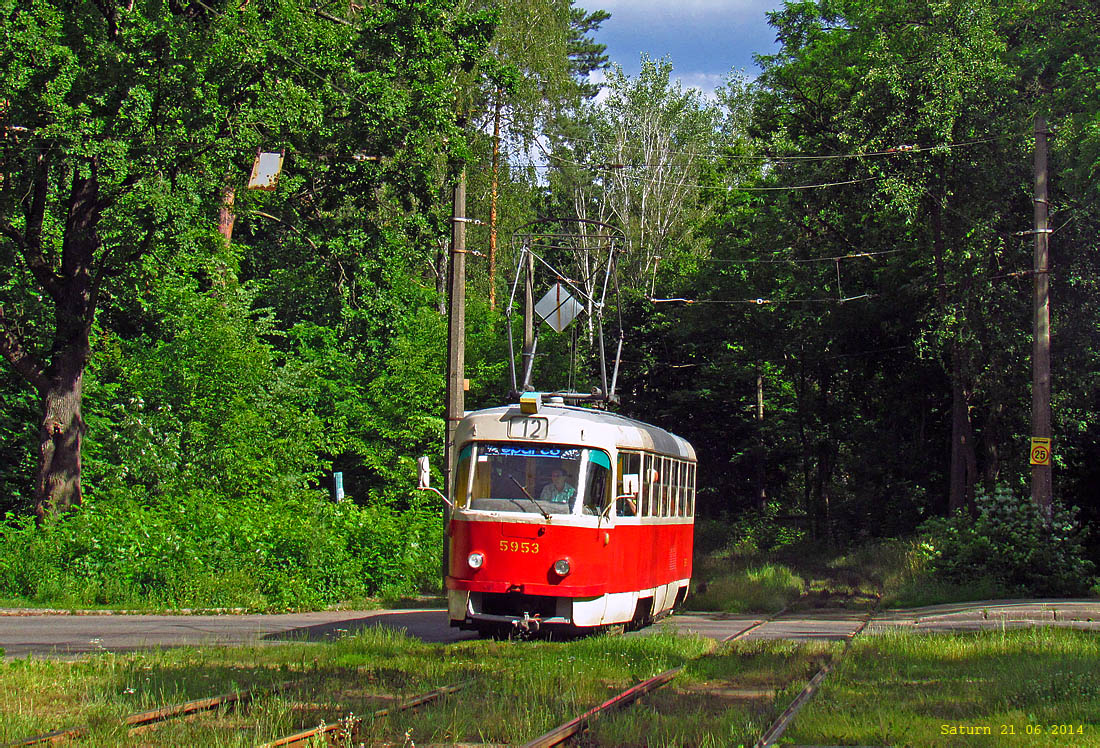 Киев. Tatra T3SU №5953