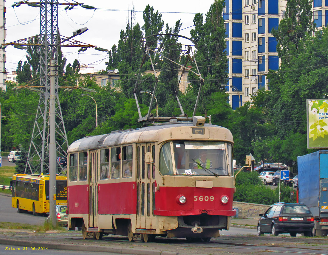 Киев. Tatra T3SU №5609