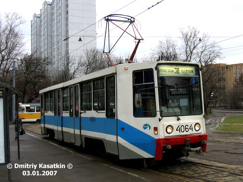 Москва. 71-608К (КТМ-8) №4064, Tatra T3SU №1720
