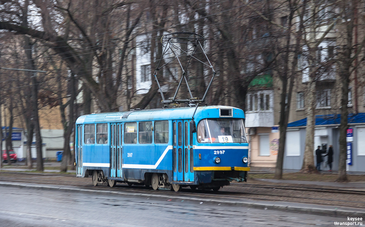 Одесса. Tatra T3R.P №2997