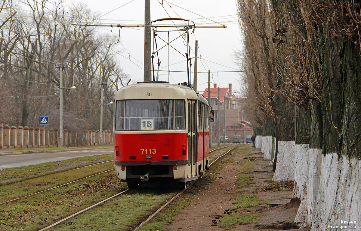 Одесса. Tatra T3SUCS №7113