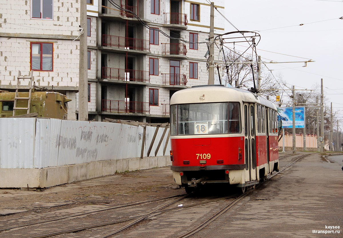 Одесса. Tatra T3SUCS №7109