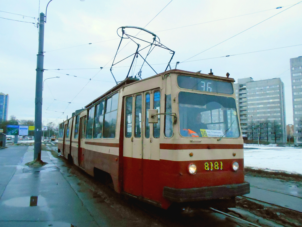Санкт-Петербург. ЛВС-86К №8181