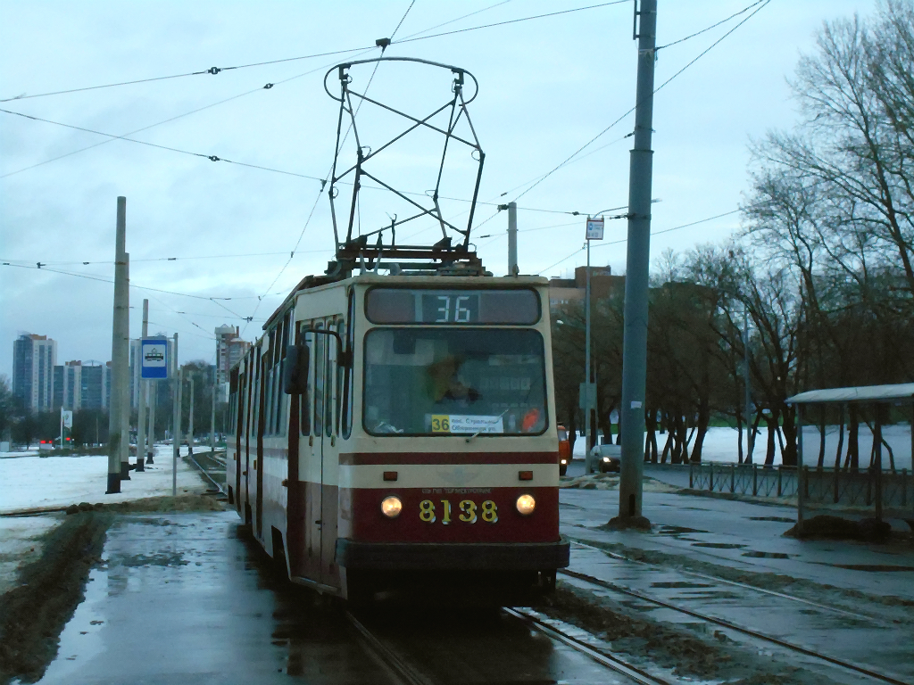 Санкт-Петербург. ЛВС-86К №8138