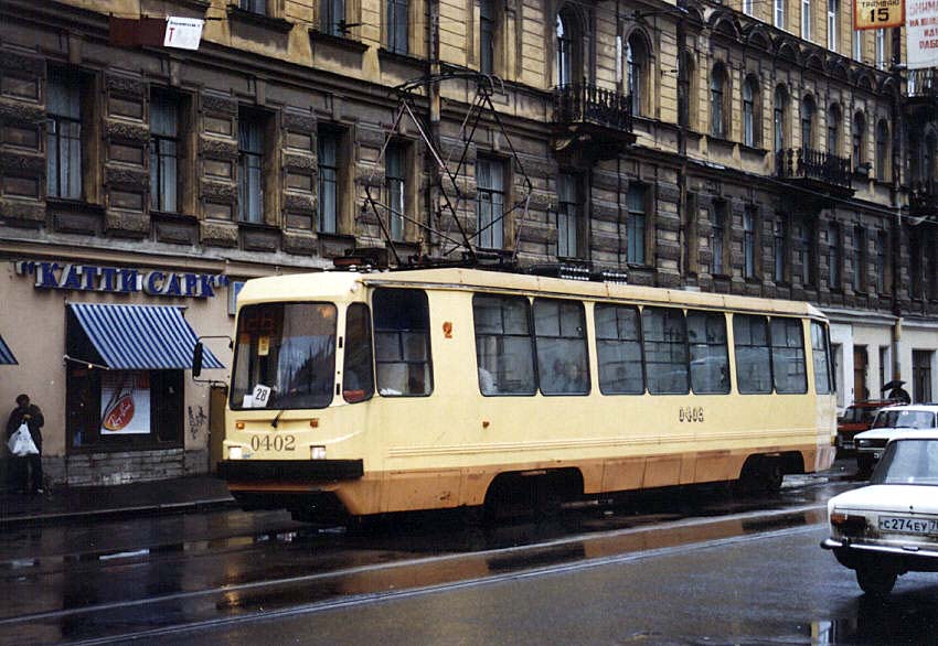 Санкт-Петербург. 71-134К (ЛМ-99К) №0402