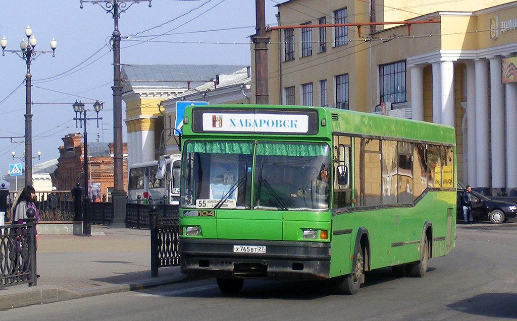 Хабаровск. МАЗ-104.021 х765вт