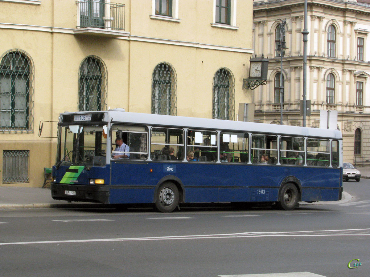 Будапешт. Ikarus 415.15 BPI-503