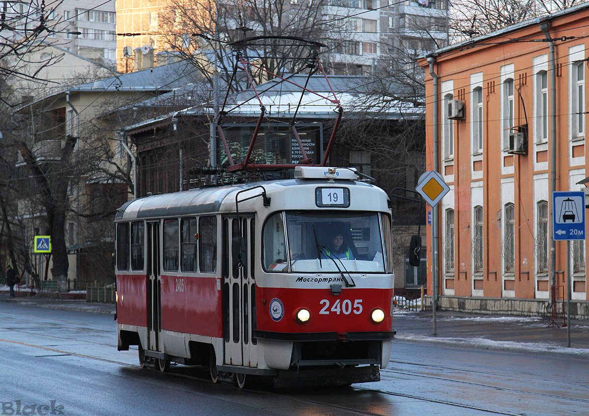 Москва. Tatra T3 (МТТА) №2405