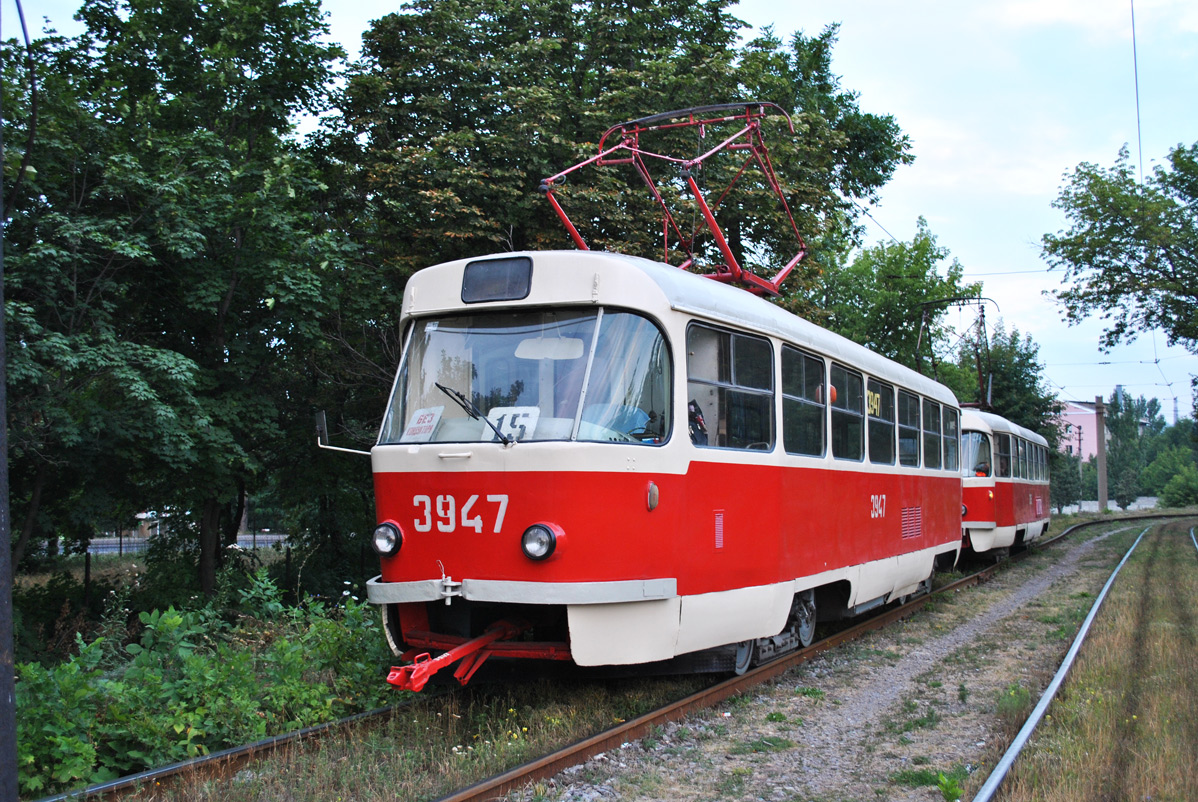 Донецк. Tatra T3SU №3947